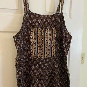 Anthropologie overalls, Large , cotton